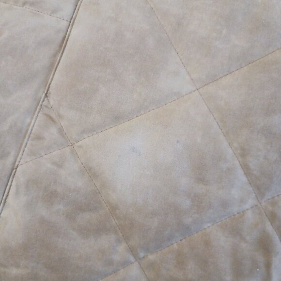 L.L.Bean Womens Upcountry Waxed Cotton Down Vest size L Tan Brown - Picture 9 of 10